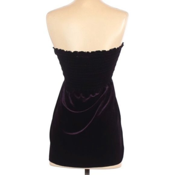 A. Byer Women's Size Small Sleeveless Top Dark Purple Summer Spring Vintage 90s - Picture 2 of 6